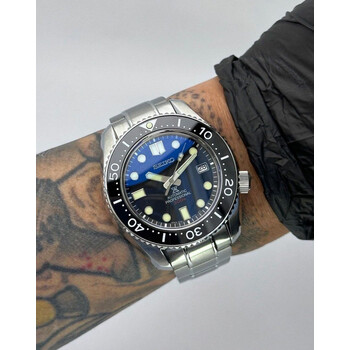 Custom Seiko Mod • Monoblock MarineMaster MM300 • 44mm